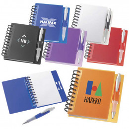 Times Spiral Notebook Promotional Custom Imprinted With Logo