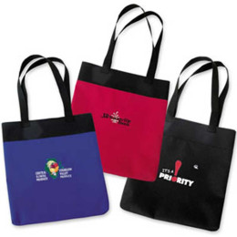 Deluxe Tote Bag Promotional Custom Imprinted With Logo Deluxe Tote Bag Promotional Custom Imprinted With Logo