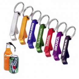 Aluminum Bottle/Can Opener Promotional Custom Imprinted With Logo