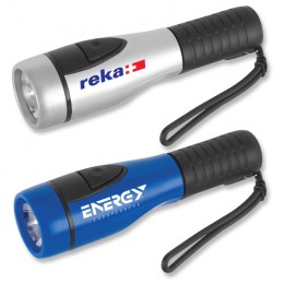 The Delta Flashlight Promotional Custom Imprinted With Logo
