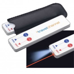 Slim Laser Pointer with Light Promotional Custom Imprinted With Logo