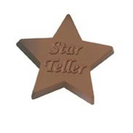 Chocolate Star - 1 Oz Promotional Custom Imprinted With Logo