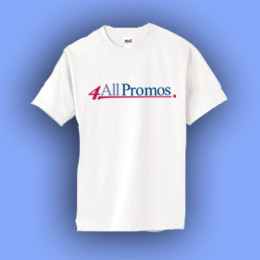 Anvil 5.0 oz. 100% Organic Cotton Short-Sleeve T-S Promotional Custom Imprinted With Logo