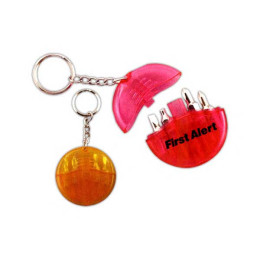 Translucent Screwdriver Key Chain Promotional Custom Imprinted With Logo