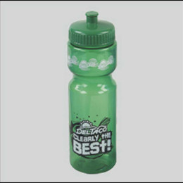 28 oz. Transparent Sports Bottle - BPA Free Promotional Custom Imprinted With Logo