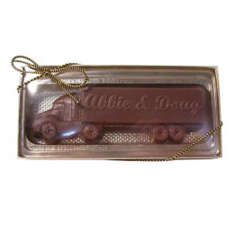 Chocolate Truck Promotional Custom Imprinted With Logo