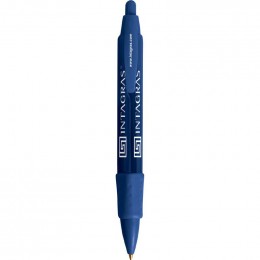 BIC Tri-Stic WideBody Clear Grip Pen Promotional Custom Imprinted With Logo