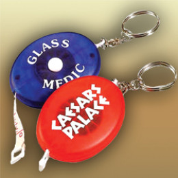 Translucent Tape Measure Promotional Custom Imprinted With Logo