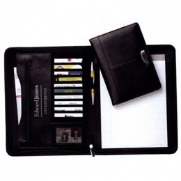 Leather Padfolio Promotional Custom Imprinted With Logo Leather Padfolio Promotional Custom Imprinted With Logo