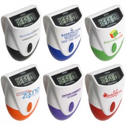 Designer Top-View Pedometer Promotional Custom Imprinted With Logo Designer Top-View Pedometer Promotional Custom Imprinted With Logo
