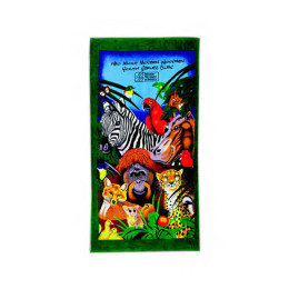 Zoo Towel Stock Design Promotional Custom Imprinted With Logo