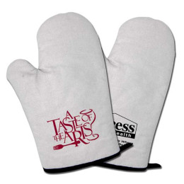 Therma-Grip Large Oven Mitts Promotional Custom Imprinted With Logo