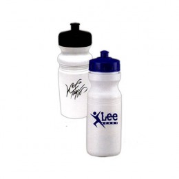 24 oz Water Bottle With Sport Grip Promotional Custom Imprinted With Logo