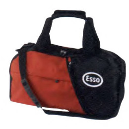 Sporty Duffel Promotional Custom Imprinted With Logo Sporty Duffel Promotional Custom Imprinted With Logo