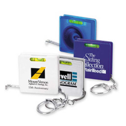 Square Tape Measure with Level Promotional Custom Imprinted With Logo