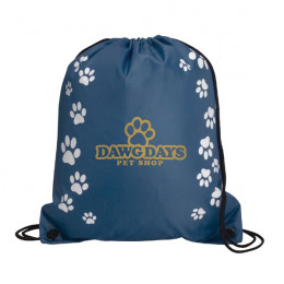 Playful Prints Drawcord Promotional Custom Imprinted With Logo