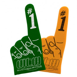 Foam Hand Cheering Mitt- #1-16 inch