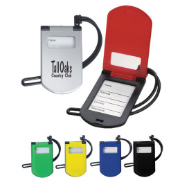 Flip Luggage Tags Promotional Custom Imprinted With Logo