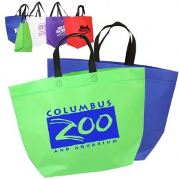 Two-Tone Heat Sealed Nonwoven Tote