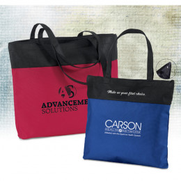 Nautical Series Tote Bag - Clipper Promotional Custom Imprinted With Logo