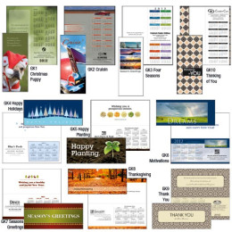 Greet 'n Keep Calendar Card - 10 Designs - 50 Minimum
