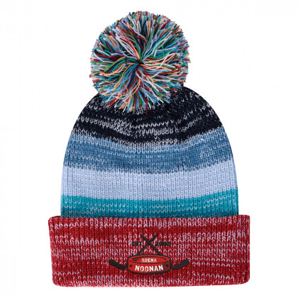 Aura Pom Beanie with Cuff | Promotional Apparel Items for Hockey Teams