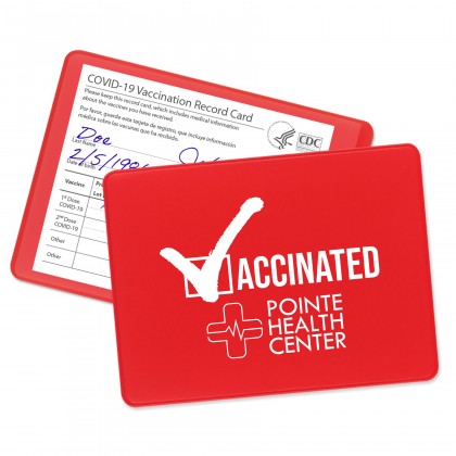 Small Vaccination Card Holder | Bulk COVID-19 Vaccination Card Holders for Travel