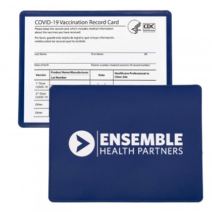 Promotional COVID-19 Vaccination Card Holders | Custom Healthcare Giveaways