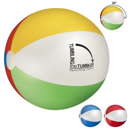 Bulk Imprinted Beach Balls for School Giveaways