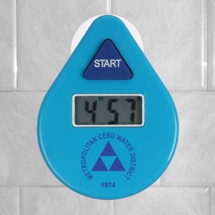 Shower Timer with Logo