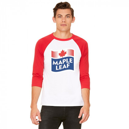 Classic Retro Baseball Tee Shirt - 3/4 Sleeve