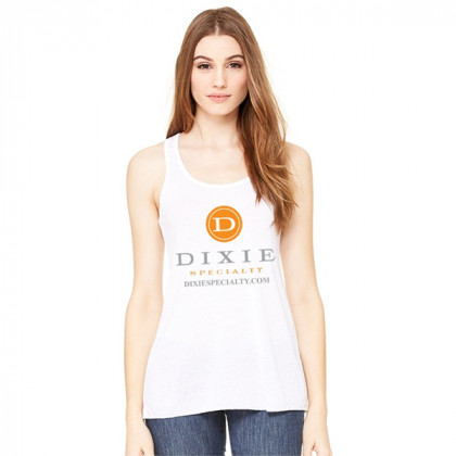 Women's Flowy Racerback Tank Top | Custom Spring Apparel Items
