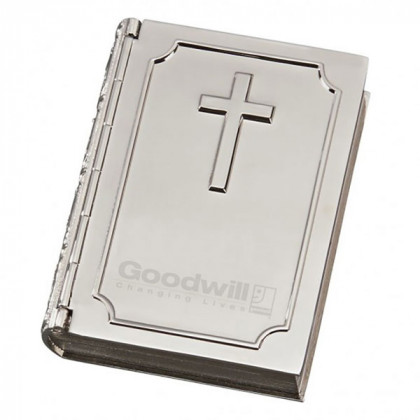 Logo Engraved Keepsake Box with Cross