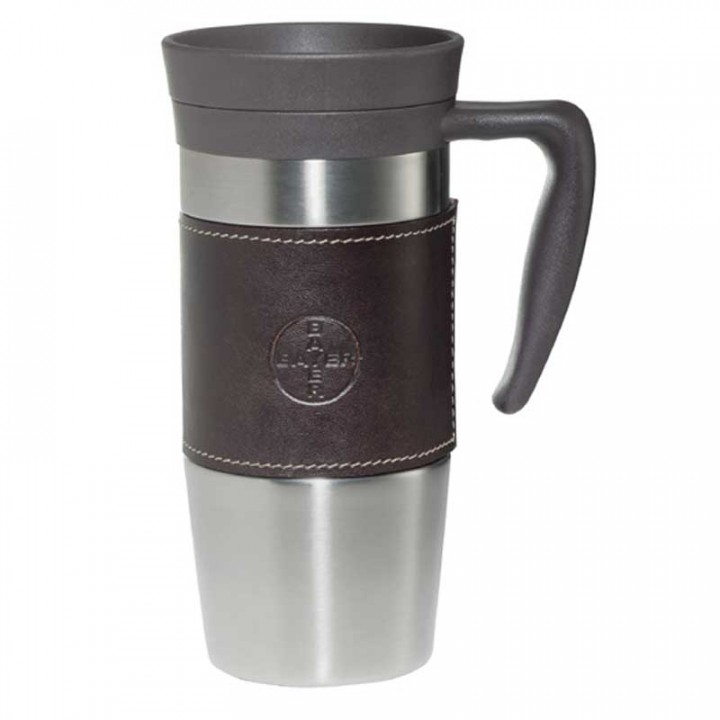 Stainless Steel Custom Branded Travel Mugs Cutter & Buck Promo Mug