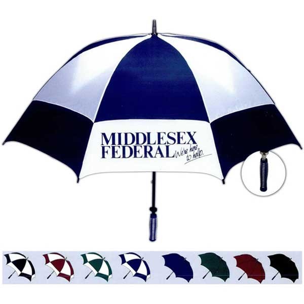 Custom Oversized Pro Series Fiberglass Golf Umbrella 4AllPromos