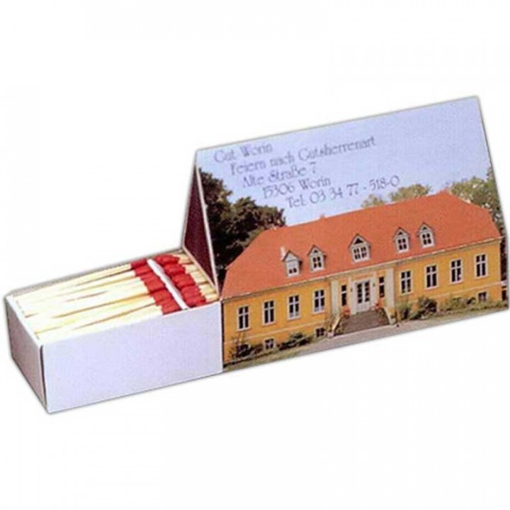 House A 140 matches/box Customized Promotional Match Boxes