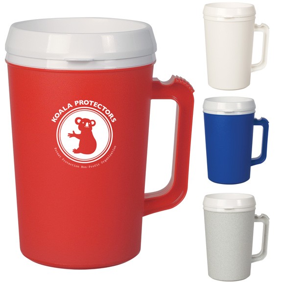 Promotional Thermal Travel Mug 34 oz Thermo Insulated Mug 4AllPromos
