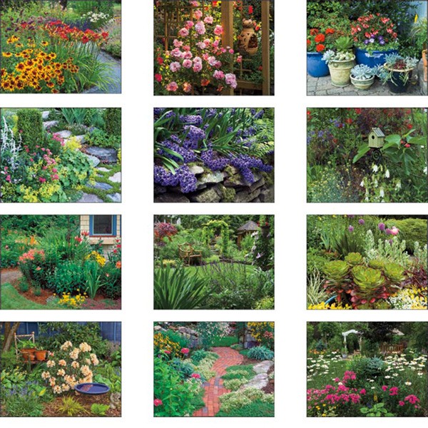 Garden Calendar with Bold Imprint Custom Calendars Wholesale