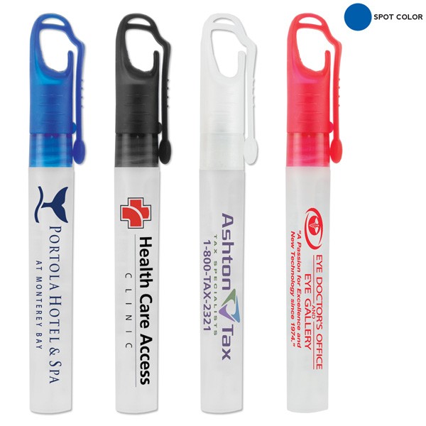 Clip Cap Hand Sanitizer Spray Bottle With logo | Custom