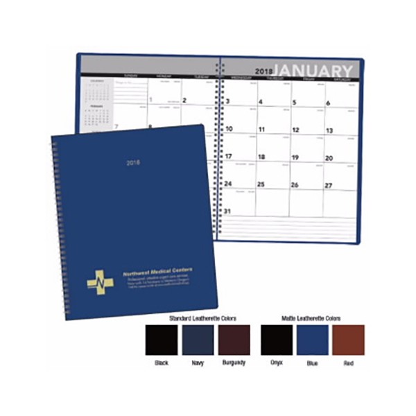 Large 9 x 11 inch Monthly Planner Wholesale Custom Planners in Bulk
