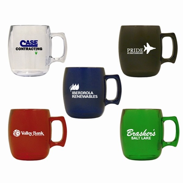 Colorful Plastic Mug Promotional Plastic Mugs Plastic Coffee Mugs