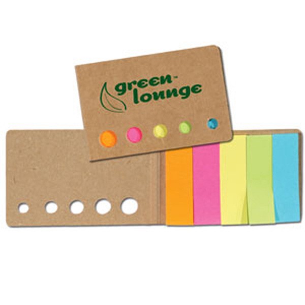 Sticky Note Flag Book with Company Imprint Custom Sticky Notes