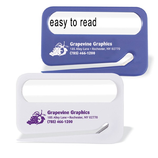 Wall Street Letter Opener & Magnifier