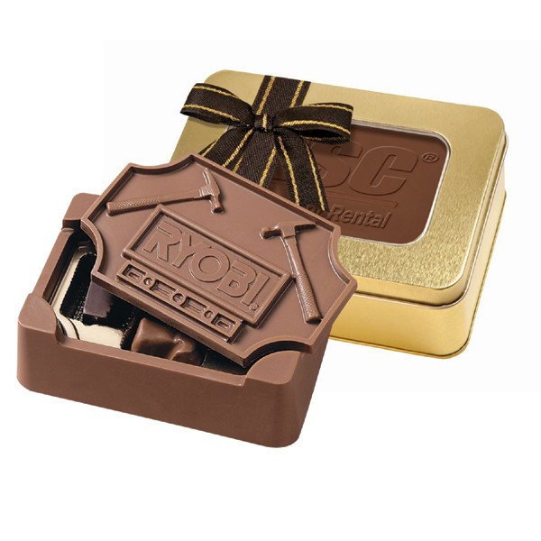 Large Chocolate Tool Box Promotional Chocolate Gift Sets