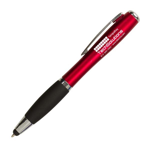 Custom Imprinted Stylus Light Pen 4AllPromos