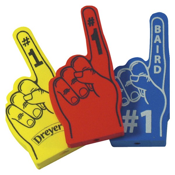Foam Hand 1 Custom Antenna Topper 4AllPromos