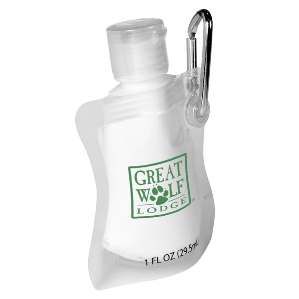 Promotional ClipOn Sunscreen in Squeeze Container Custom SPF 30
