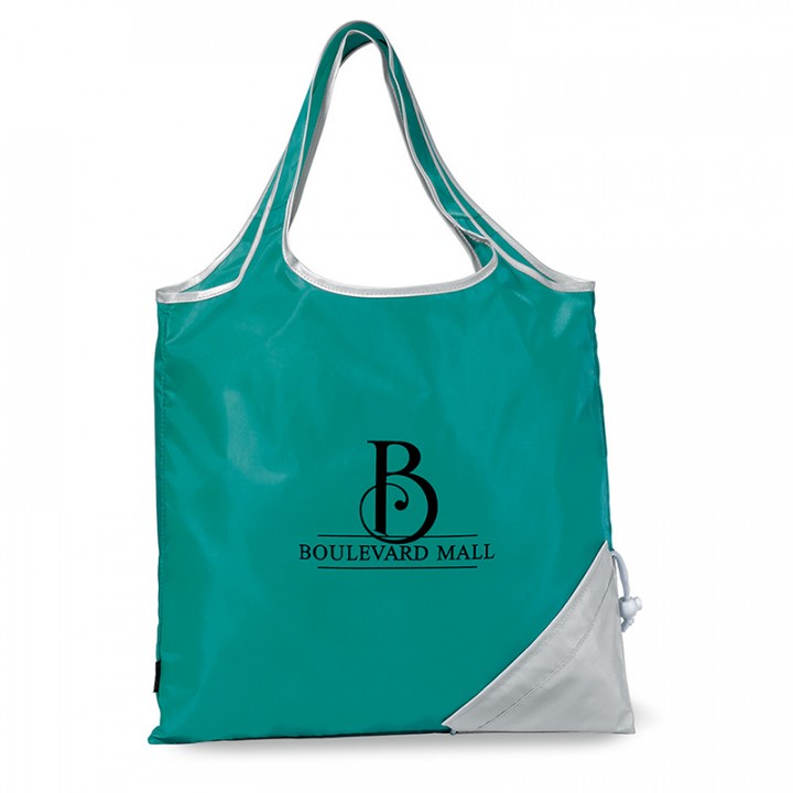 Latitudes Foldaway Shopper Promo Product | Imprinted Tote Bags