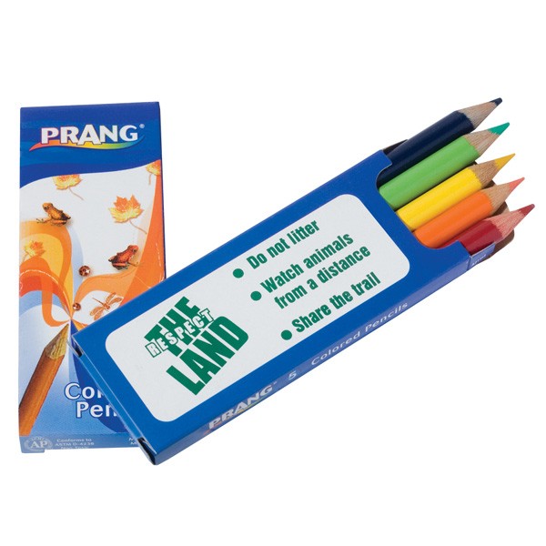 Prang Colored Pencil Set With Imprinting Branded Pencils Wholesale