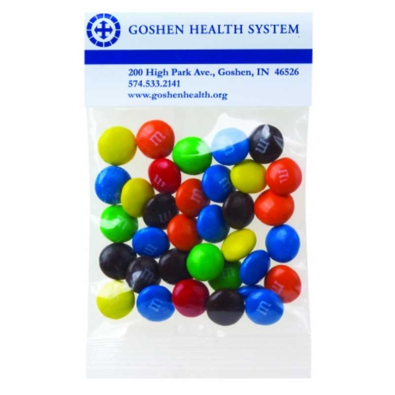 M&M's with Color Wholesale w/ Logo-1 ounce | Customizable M&Ms in Bulk